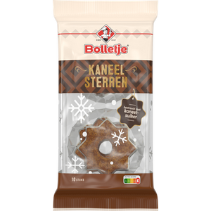 Bolletje Cinnamon Stars 175gr