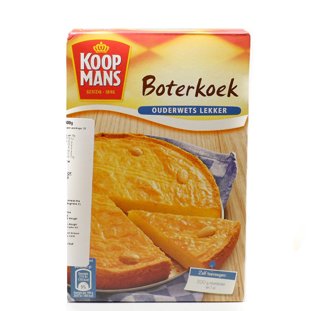 Koopmans Butter Cake Mix 400gr – The Dutch Shop